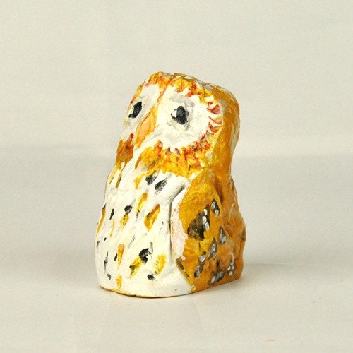 Ellie MacOwl - Hand Sculpted Figurine OOAK