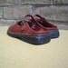 Vintage Maroon Leather Thom McAn Flat Mary Janes Size 6 / 6.5 / 7 Great Condition