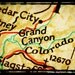 Grand Canyon - Outdoor Sports Paradise - See the USA Map Art - Travel Photography, Gift Idea