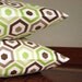 Beehive lime 18 inch handmade cushion pillow cover