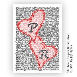 The Love Chapter Personalized