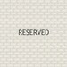 Reserved for Christie