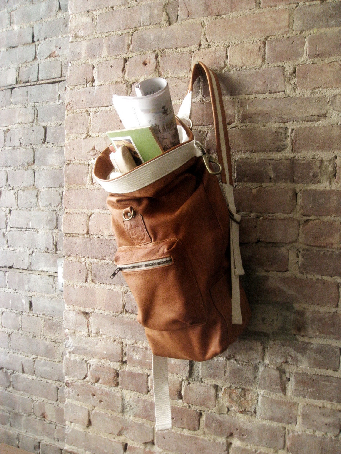 30% OFF Sale Roll Top Sack - Canyon BrownLeather