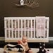 Peek-a-Boo Modern Birdhouse Lamp for Baby Nursery