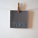 Grey and Blue Japanese Bound Notebook