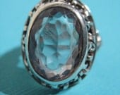 Vintage Arts & Crafts 800 Silver Ring RAM