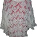 SALE White Innocence triangle shawl wedding,bridal
