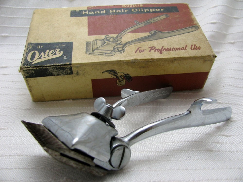 Vintage Manual Beard Trimmer   Shaver By Laurasflock On Etsy