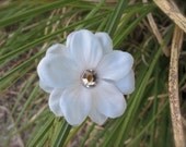 Light Blue Daisy Hair Clip Set