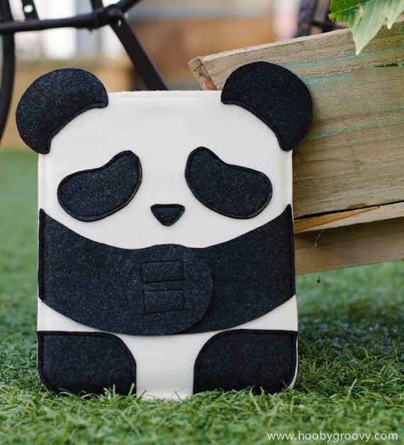 Panda from Hooby Groovy Land - iPad 1 / iPad 2 / new iPad Case