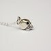 Memorial Day Sale: Silver Skull Necklace - Sterling Silver . Halloween Jewelry . Fall Fashion