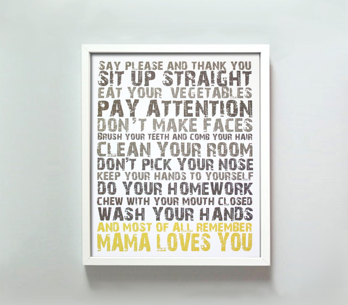 8x10 Mama Loves You