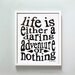 8x10 Daring Adventure print