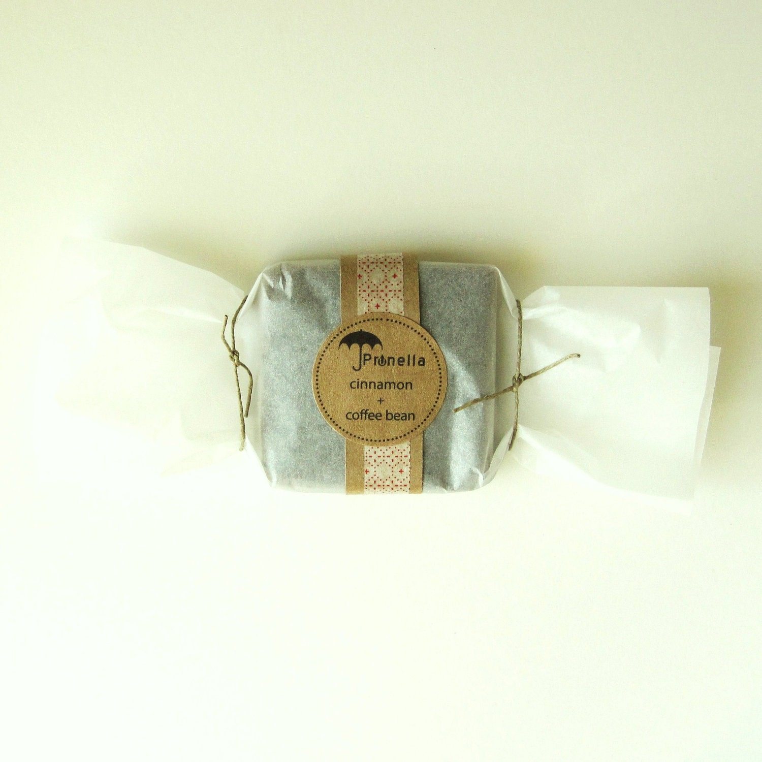 Cinnamon Coffee Bean Soap - Vegan Organic Cold Process Soap // Eco Friendly Bar Soap