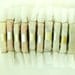 Metallic Edition - 25 Vegan Soap Favors - Handmade Cold Process Soap - Individually Wrapped Soap Favors