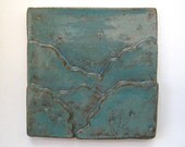 Southern Skies Handmade Ceramic Art Tile