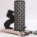 Vintage TV/Accent Lamp Pink and Black with Horse