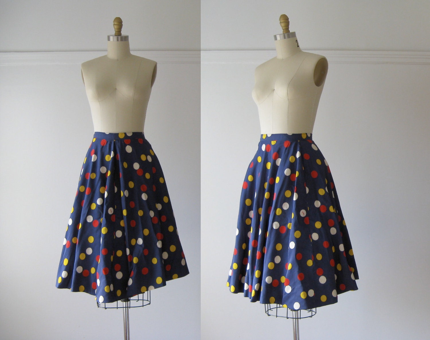 vintage 1950s skirt // Gumball Party