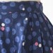 vintage 1950s full skirt // Atomic Blueberry