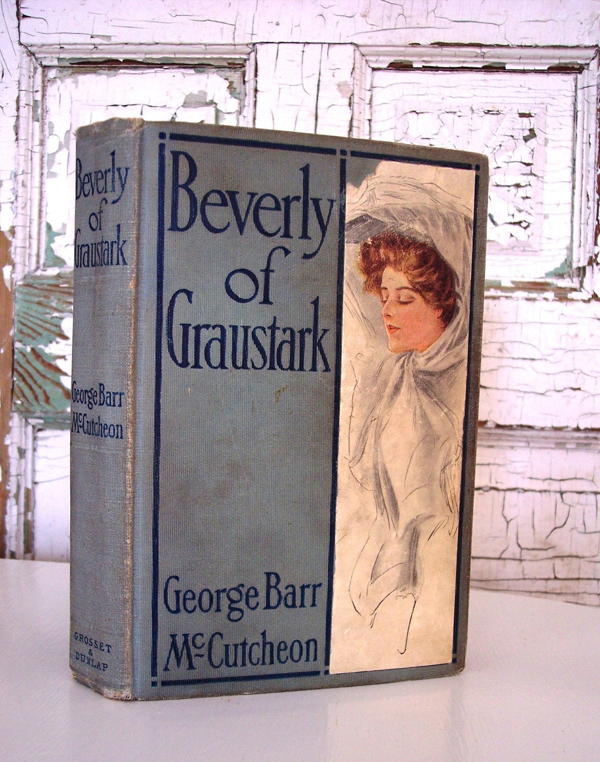 vintage victorian novel beverly of graustark 100 year old book