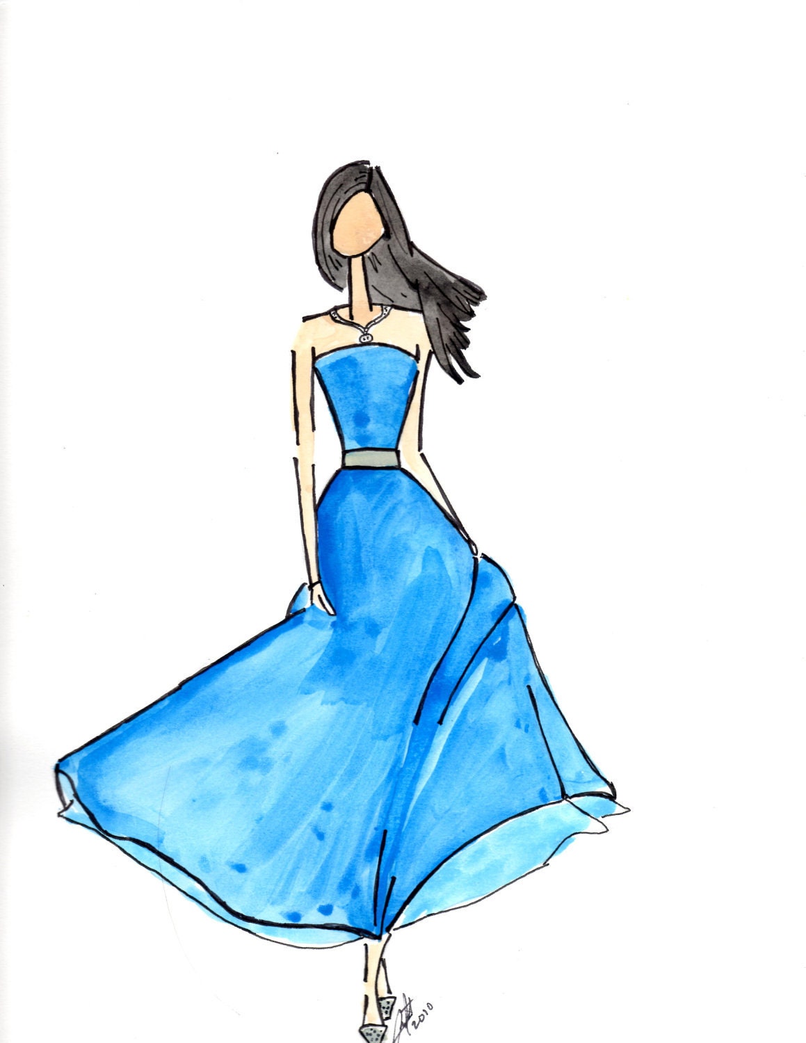 Blue