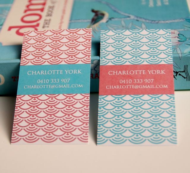 Calling Cards - Oriental Scallop (20)
