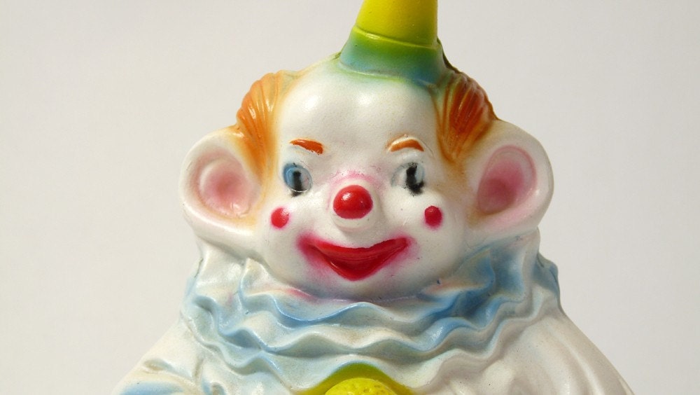 Kitschy 1950's Clown Bank - Retro Fun