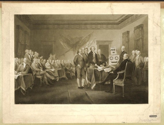 The Signing of the Declaration of Independence