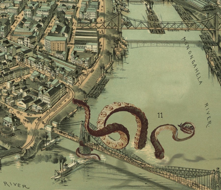 View of Pittsburgh circa 1902