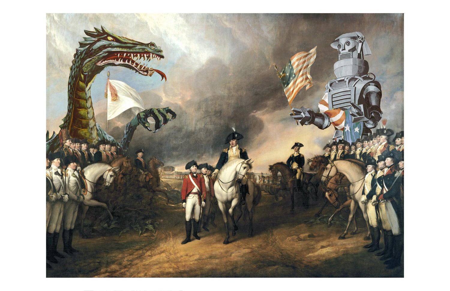 The Surrender of the British at Yorktown