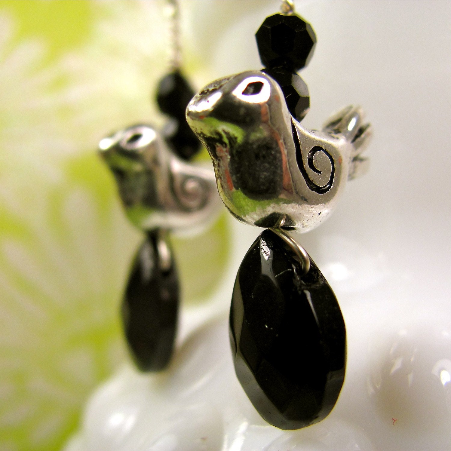 Whimsical Bird Earrings