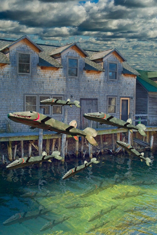 Migration - A Fine Art Fantasy Photographic Composite
