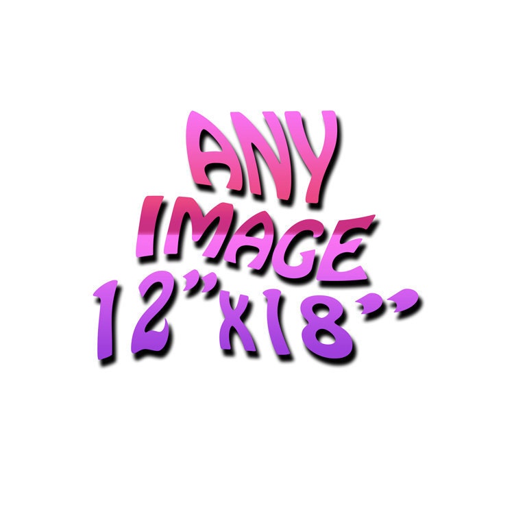 Enlargement Photo Pricing of 12x18 for any of my Images