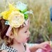 CREAMSICLE CAKE headband made to match Matilda Jane, Persnickety & Serendipity tm