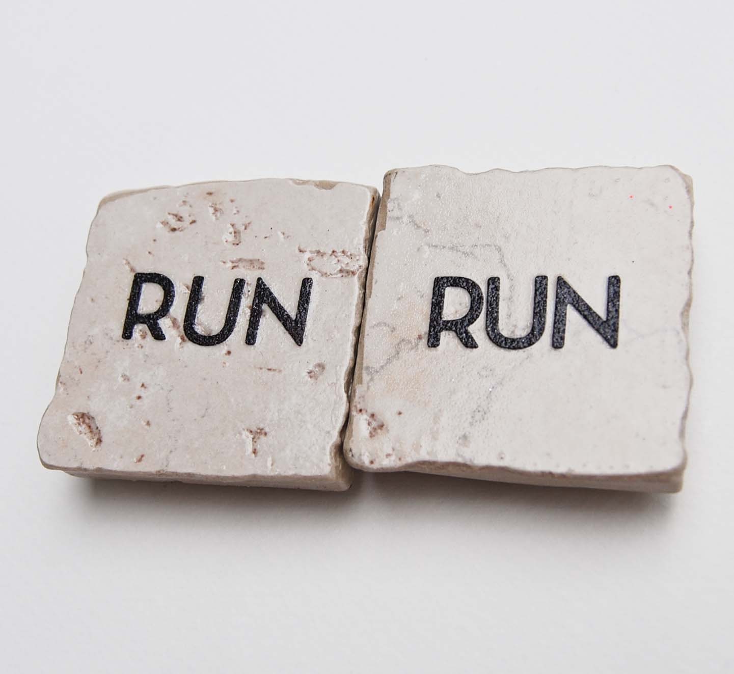 Run Magnet for Runner Square Tile Magnet