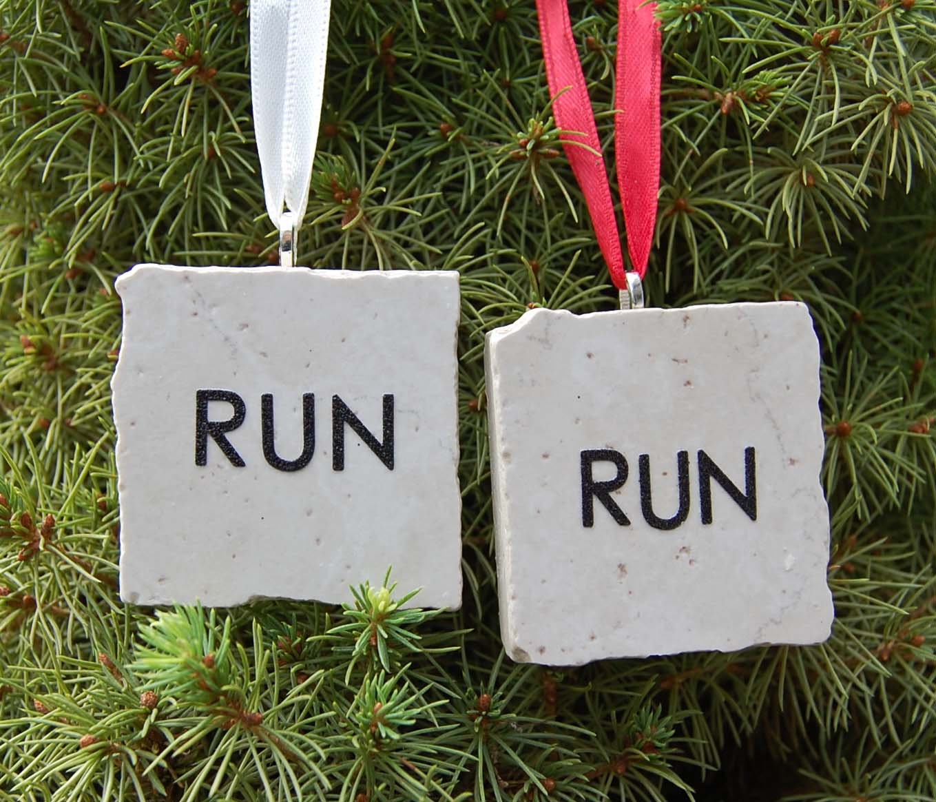 RUN Tile Ornament