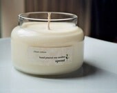 Clean Cotton Soy Candle - 10 Ounce Apothecary Jar