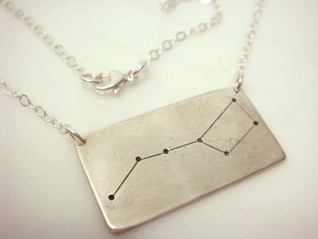 Big Dipper Constellation Necklace Pmc