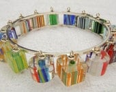 Modern Cane Glass Bracelet