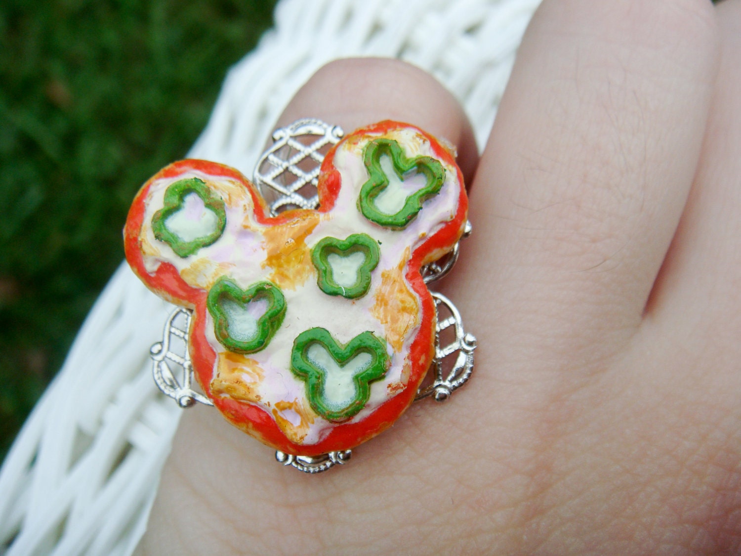 Mickey Mouse Pizza Ring