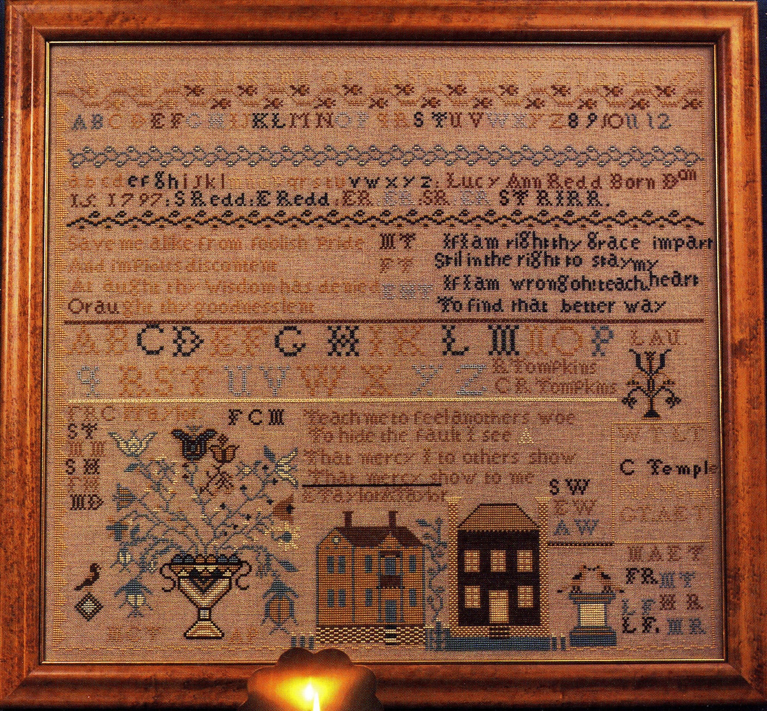 Lucy Redd Reproduction Sampler