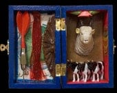 Cow, sheep and dart kipple box