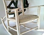 Rustic Handmade Child's Rocking Chair