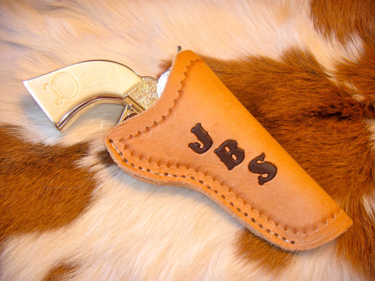 Custom Holster with Initials/Name & Kids Toy Pistol