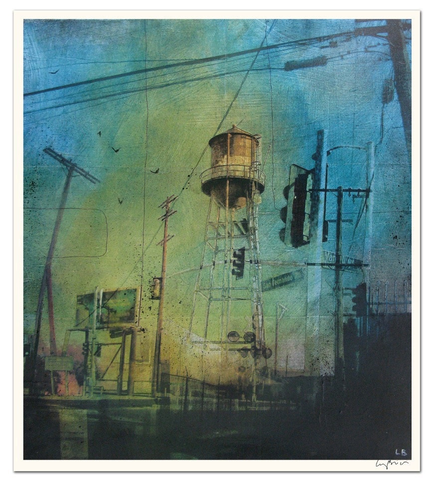 TOWER 122 - Fine art print - 17 x 20" - Signed by the artist