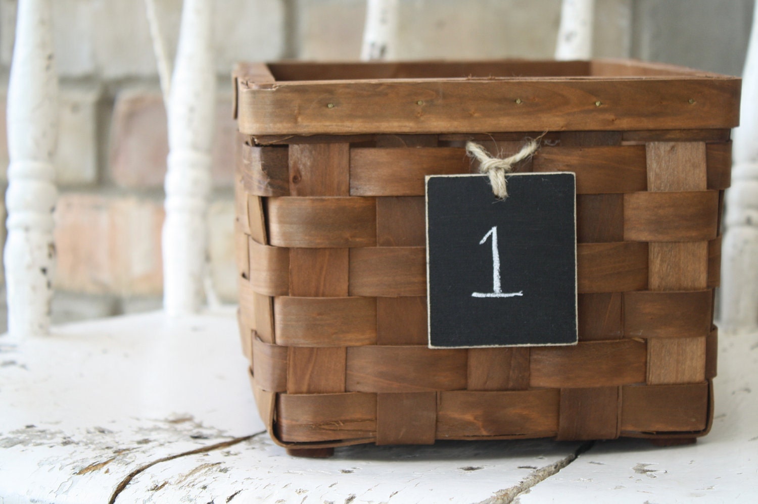 Mini Chalkboard Tags - Distressed Black 15 Pack