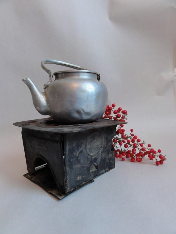 Vintage Collapsible Sterno Cook Stove by ashtreemeadow on Etsy
