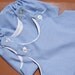 Baby Boy's Size 6 Month Spring and Summer Blue Gingham Lined Bubble