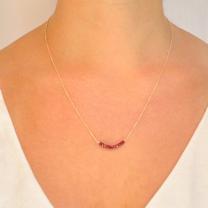 Garnet  Karlie Necklace