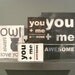 Wedding Signage - You Plus Me Equals Awesome, Awesome Print, 8x10 Print, Brown, Teal, Custom Color, Wedding Print, Best Friends